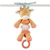 Nattou Peluche da Appendere, Poliestere, Con Attività e Vibrazione, Mucca Mila, Collezione Mila, Zoe e Lana, Multicolore