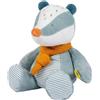 Nattou Cuddly Badger Felix, 32 cm, Dusty blue