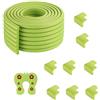 G-Tree protettori guardia, bordo a prova di bambino Child Safety con paraurti protettivo trasparente per mobili, striscia di schiuma cuscino pad per toddlers - Verde