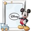 VALENTI & CO. Valenti&Co_Cornice Portafoto Dipinto con Tecnica 3D_Argento_Mickey Mouse_Disney_13x18