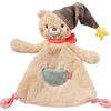 Fehn panno di coccole Orso - Compagno di giochi, aiuto per addormentarsi e peluche da afferrare, toccare, coccolare e amare - per neonati e bambini piccoli da 0+ mesi