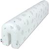 Babysanity Paracolpi Lettino Neonato Cuscino Riduttore Lettino Protezione Letto (90 Cm, Orsetto Bianco)
