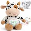 Nao Baby Peluche Neonato Rumori Bianchi - 15 Suoni Rilassanti e Ninna Nanna Per Bambini con Timer e Rilevamento Pianto - Carillon Neonati - Rumori Bianchi Per neonato e Regalo Nascita