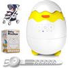 Robofun Baby Rocker - Altalena per passeggino, con timer da 30-60 a 90 minuti, 5 livelli di intensità