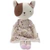 Jollein Peluche Gatta Jill - Bambola in Tessuto con Vestito - 30 cm