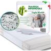 MAMMAVAITRA Traversa Impermeabile Lavabile Bambù 80x100 cm Lettino Culla Coprimaterasso