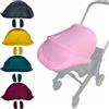 Brogtorl Tendalino per passeggino, parasole in tessuto compatibile con seggiolino auto e passeggino Doona (Rosa)