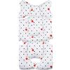 G-Tree Baby Car Seat Insert - Toddler Cotton Car Seat Head & Supporta Corpo, sede infantile Pad Carseat sostegno del collo Cuscino, sede del bambino Liner migliore regalo per il bambino scherza, Red Love