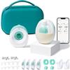 Willow Go Hands-Free Tiralatte elettrico doppio indossabile con custodia per il trasporto