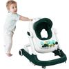 OHMG Girarrosto 4 in 1 con vassoio multiattività interattivo con musica rimovibile, girello regolabile in altezza e facilmente pieghevole, fino a 12 kg