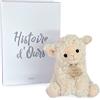 Histoire d'ours - Peluche Agnello - Ecru - 20 cm - A LA Campagne - HO3128