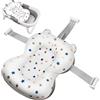 Glenmore Cuscino Vasca da Bagno Neonato Materassino Supporto Riduttore Bagnetto Baby 0 12 Mese Sedia Doccia Rete Antiscivolo Inferiore