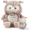 Steiff Peluche Carillon Civetta Ollie, dolce animale di stoffa per bambini, bambine e neonati da 0 mesi, Friends, pupazzo di 21 cm, beige, 241840