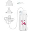 Generico Biberon Con Cannuccia, In Silicone Anti-colica, Prova Perdite, Per Viaggi | Biberon Con Ciuccio Per Bambini E Bambine, Per Casa, Asilo , Soggiorno, Camera Da , Campeggio E Picnic
