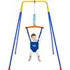 FUNLIO Altalene con Supporto per Neonati per 6-24 Mesi, Altalene Saltare Su per Bambini per Giochi Indoor/Outdoor, Maglione per Neonati/Ragazzo, con Catena Regolabile, Facile da Montare e Riporre