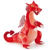 Trudi Drago rosso Trudi | Animali medievali epici in peluche, collezione draghi, regalo di compleanno | 32x37x18cm taglia M | FANTASY | modello 18002