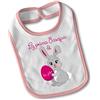 Babloo Bavetto Bavaglino Idea Regalo Pasqua Pasqua di... Personalizzato Con Nome Medium Rosa