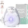 HuBorns - Peluche Musicale con Rumori Bianchi per Neonato | Carillon con Musica per Dormire, Proiettore di Stelle, Generatore di Rumore Bianco, Regalo Neonata Femmina e Maschio