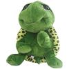 Bansusu PeiGee - Peluche a forma di tartaruga con occhi grandi, 40 cm, colore: verde