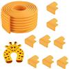 G-Tree G-albero Set bambino sicurezza del bambino, Riva & protezioni d'angolo Set bambino di sicurezza del bambino di correzione | Tabella Sharp Edges Protector, Mobili spigolo Paraurti (aurantium)