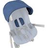Brogtorl Tendalino per passeggino, parasole in tessuto compatibile con seggiolino auto e passeggino Doona (Blu)