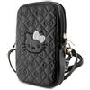 CG MOBILE Hello Kitty HKPBPEKHBPK - Borsa trapuntata, colore: Nero