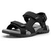FitVille Sandali Sportivi Uomo Larghi - Sandali Outdoor con Chiusura a Strappo Antiscivolo Leggeri Scarpe da Trekking Traspiranti per L'Estate