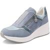 QUEEN HELENA Sneakers Alte con Zeppa Donna X34-37