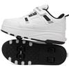 Skridsko Scarpe da Skateboard a Due Ruote per Ragazze e Ragazzi, Scarpe da Ginnastica con Ruote Retrattili, Scarpe Pattini per Bambini, Perfette per Feste, Compleanni, Pasqua, Natale