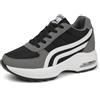 MIXSEN Scarpe da Ginnastica Donna con Zeppa Interna 8CM Sneakers con Zeppa Alta Tennis Outdoor Fitness Leggere Casual