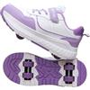 ENEN Scarpe con Rotelle Bambina, Outdoor Stile di Strada Sportive Scarpe da Skateboard, 4 Ruote Skateboard Sneakers Multisport Scarpe da Ginnastica da Pattini per Ragazze e Ragazzi