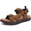 KuaiLu Sandali Trekking Uomo Confortevole Ortopediche Recupero Hiking Sandals con Supporto per l'arco All'aperto Estive Casual Spiaggia Spesso Cuscino Pescatore Sportive Scarpe