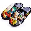 WANHONGYUE Anime Japonés Pantofole Uomo Donna Invernali Calde Peluche Ciabatte Scarpe da Casa con Punta Aperta Antiscivolo Indoor Outdoor Slippers