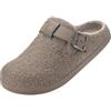 Sisttke Pantofole Invernali Donna Uomo Pelliccia Zoccoli e Sabot Calde | Comode,antiscivolo,Pelose Ciabatte,Scarpe da Giardino,interno ed esterno