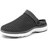 Sisttke Zoccoli e Sabot Uomo Donna Spiaggia Giardino Pantofole Mesh Ciabatte | Estate Sandali, Antiscivolo, Traspirante, Comodo, Leggero, Cinturino posteriore regolabile