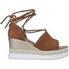 Nero Giardini E218810D Sandali Donna in Camoscio
