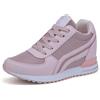 MIXSEN Sneakers con Zeppa Interna Donna Scarpe da Ginnastica Tacco 7CM Sneakers Platform Basse Sportive Fitness Wedges Passeggio