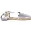 ALPARGATUS - Espadrillas Valenciana piatta in tela e suola in juta (scarpe fatte a mano in Spagna)