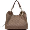 Liu Jo JEANS Borsa M Satchel, Naturale, AF6024 T378A