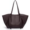 JIABAOZ Borsa Shopper Donna in Pelle PU A Grana Di Litchi, Tote Bag Spaziosa Con Spallacci, Adatta Per Laptop 15.6 Pollici, Ideale Per Lavoro, Ufficio, Shopping E Tempo Libero