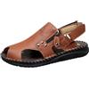 Hixingo Sandali Uomo Estivi Trekking,Casual Sandali Sportivi Outdoor con Chiusura a Strappo Antiscivolo Leggeri Scarpe da Trekking Traspiranti per L'Estate