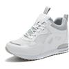 MIXSEN Sneakers con Zeppa Interna Donna Scarpe da Ginnastica Tacco 7CM Sneakers Platform Basse Sportive Fitness Wedges Passeggio