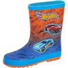 Hot Wheels Stivali di gomma Wellington per bambini auto da corsa pioggia neve stivali