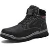 ARRIGO BELLO Stivali Uomo Invernali Scarpe Inverno Calda Foderato Montagna Antiscivolo Trekking Boots Scarponcini Neve Taglia 41-46EU