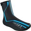 CGLRybO Copriscarpe termici invernali da bici, antivento, impermeabili, con striscia riflettente, unisex, per bici da strada, mountain bike, stivaletti