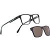 Lacoste Occhiali da Sole L2707 CLIP Black 55/16/0 Uomo