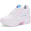 MIXSEN Scarpe da Ginnastica con Zeppa Interna da Donna Sneakers Alte con Zeppa Leggere Casual Plateau Alta 8 CM