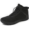 AONEGOLD Barefoot Stivali Invernali Impermeabile Uomo Donna Caldo Comodi Antiscivolo Sneaker Scarponi da Trekking Shoes