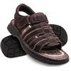 Zerimar Sandali Pelle Trekking Uomo | Sandali da Uomo | Sandali da Trekking da Uomo | Sandals Man Hiking | Sandali di Cuoio da Uomo | Sandali Estivi da Uomo