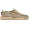 Jeep Mocassini Uomo JM51030A in Tessuto Khaki EU 40